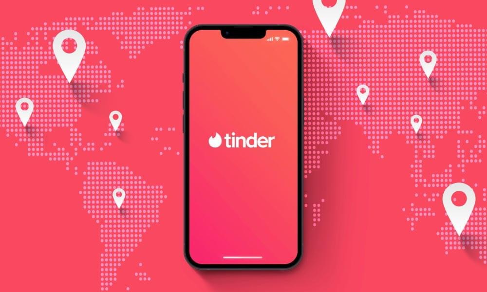 Tinder location change