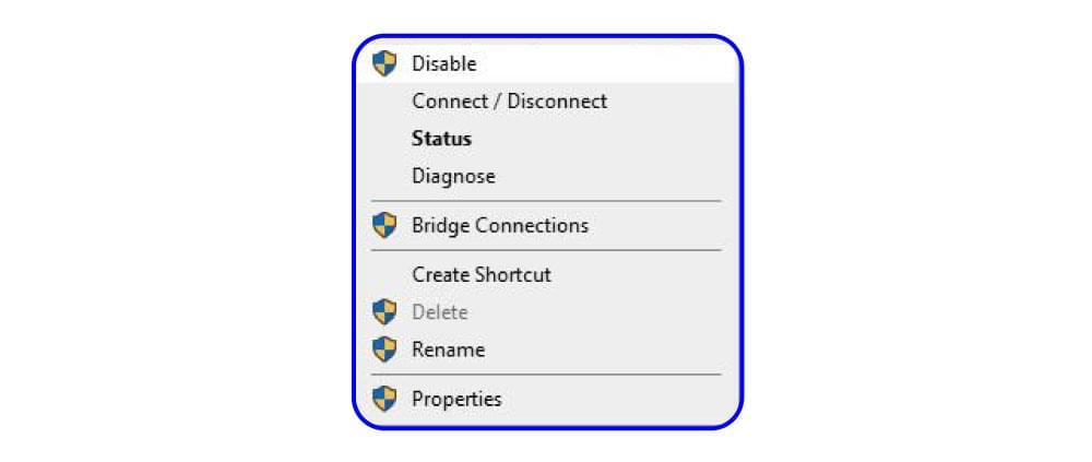 Disable Disable